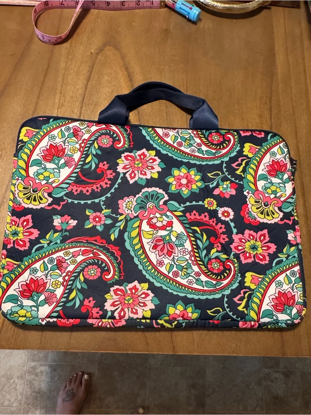 Vera Bradley Floral Paisley Laptop Sleeve